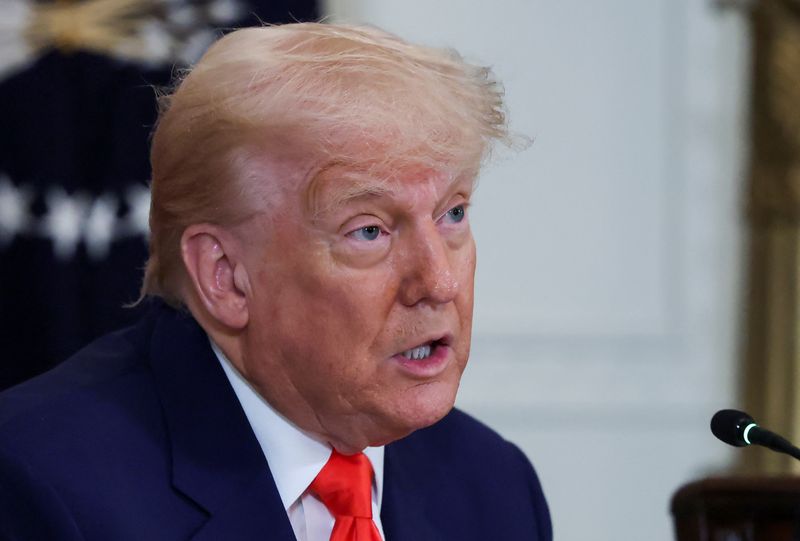 &copy; Reuters. Presidente dos EUA Donald Trump na Casa Brancan 22/5/2025   REUTERS/Evelyn Hockstein