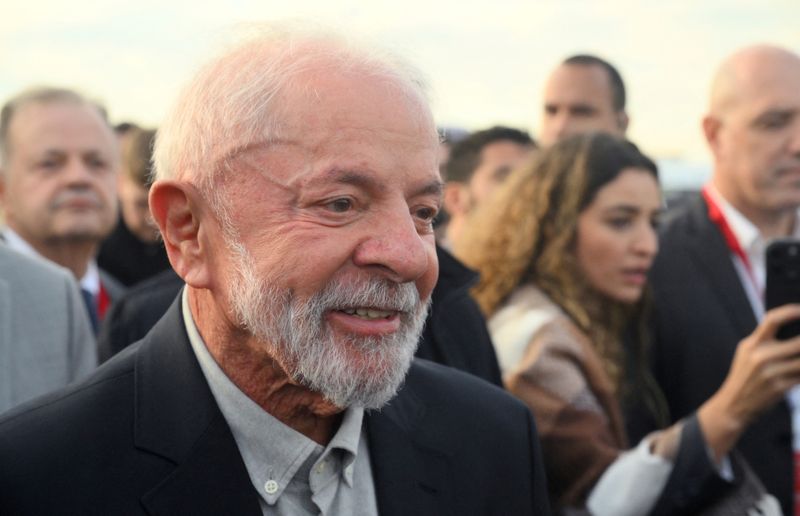 &copy; Reuters. Presidente Luiz Inácio Lula da Silva em Moscoun07/05/2025nIlya Pitalyov/Ria Novosti