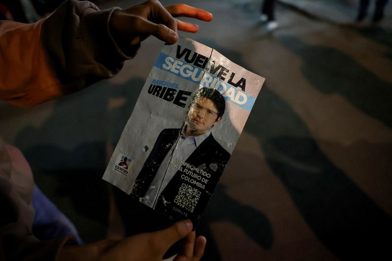 Colombia's senator Uribe shows little response to treatment after shooting