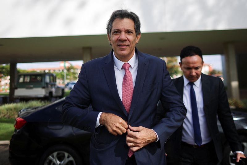 &copy; Reuters. Ministro da Fazenda, Fernando Haddad, em Brasílian03/06/2025nREUTERS/Adriano Machado