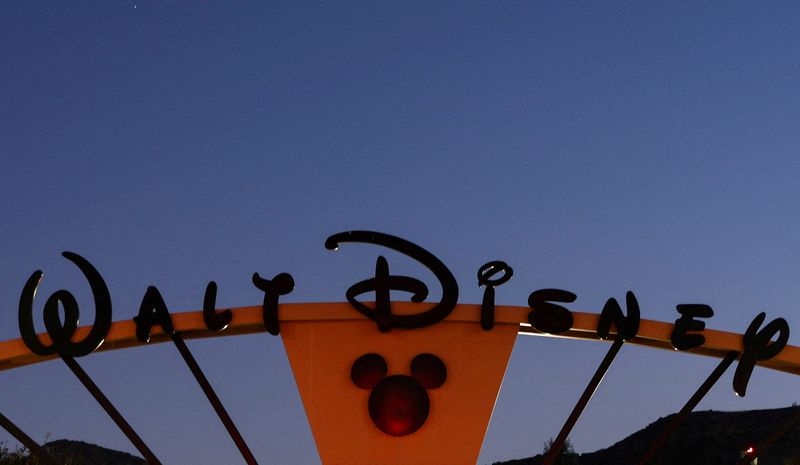 &copy; Reuters. Walt Disney Studios em Burbank, Califórnian8/11/2023 REUTERS/Mario Anzuoni/Arquivo