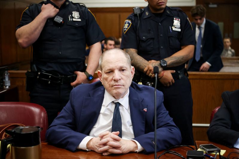 Harvey Weinstein convicted of sex crime amid contentious jury deliberations