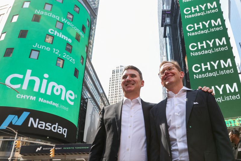 US IPO market revival takes root as Chime soars in debut