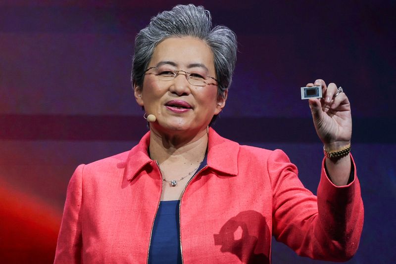 &copy; Reuters. Presidente da AMD, Lisa Su, em evento em Taipé.nREUTERS/Ann Wang