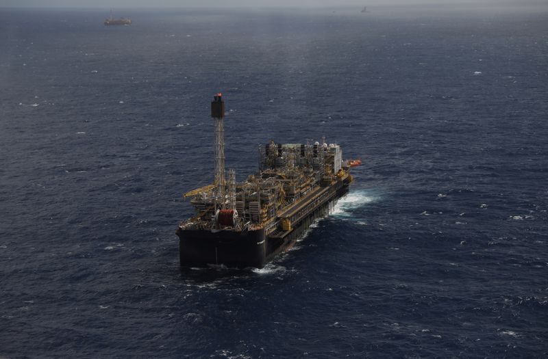 &copy; Reuters. Plataforma da Petrobras