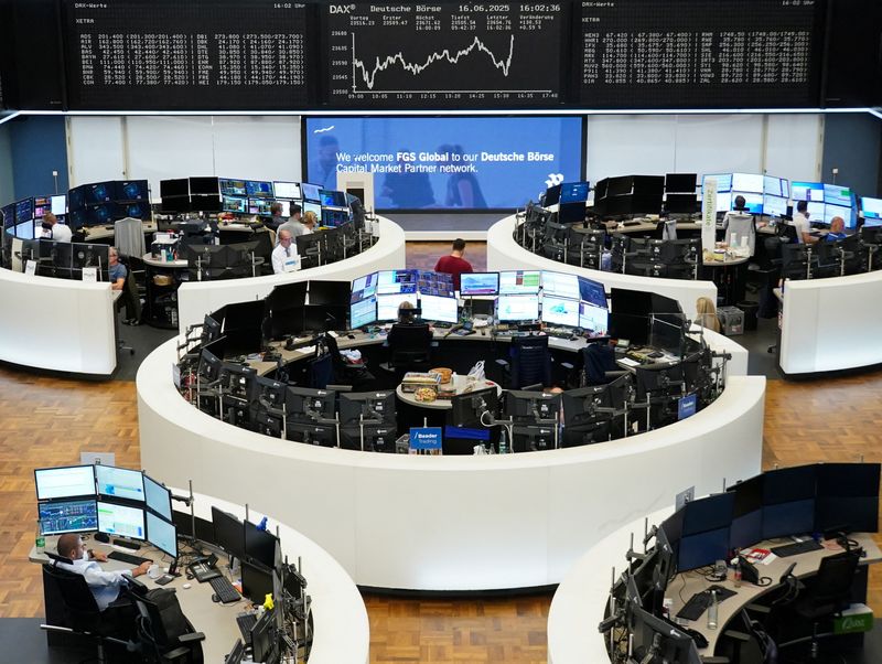 European shares steady ahead of Fed decision; Middle East in focus