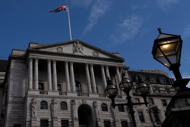 Bank of England keeps rates steady, sees further loosening as jobs market weakens
