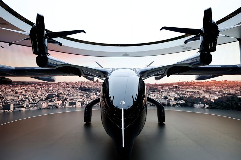 &copy; Reuters. eVtol da Archer Aviation em exibição na Paris Air Show.nREUTERS/Benoit Tessiern