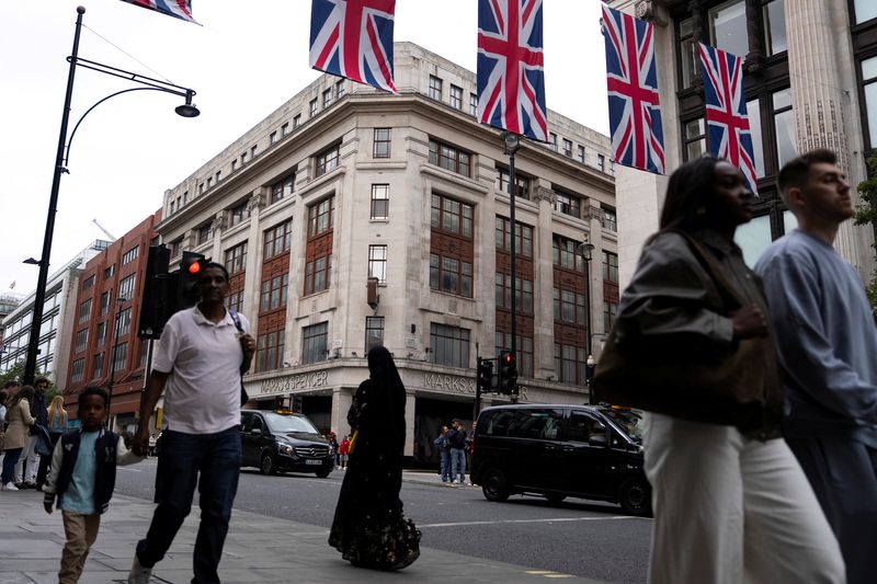 UK retail sales record biggest monthly drop since 2023