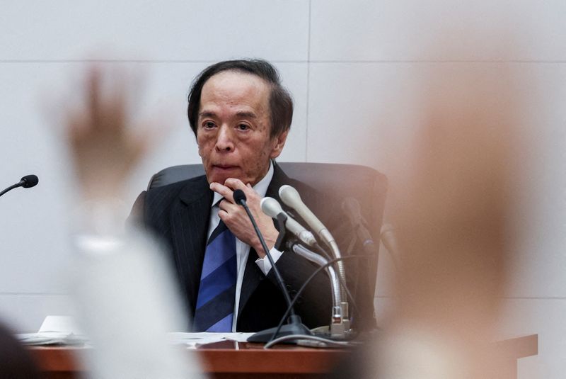 BOJ to keep raising rates if economy improves, Governor Ueda says