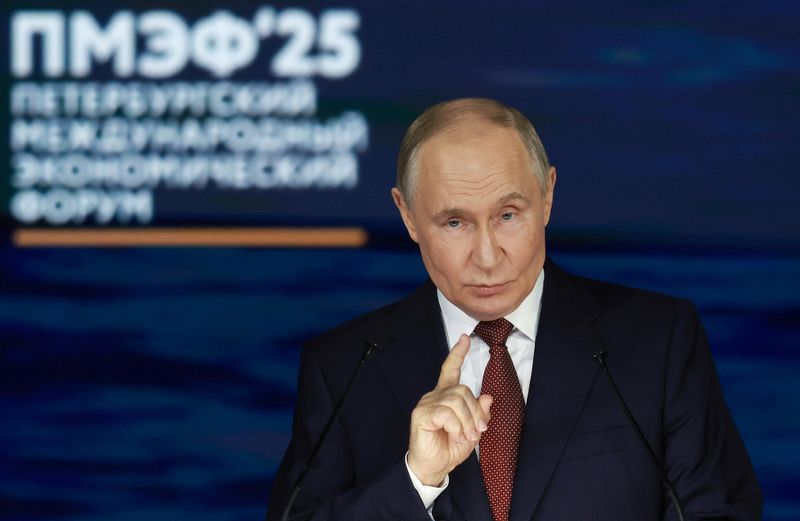 Russia must not let economy slip into recession, says Putin