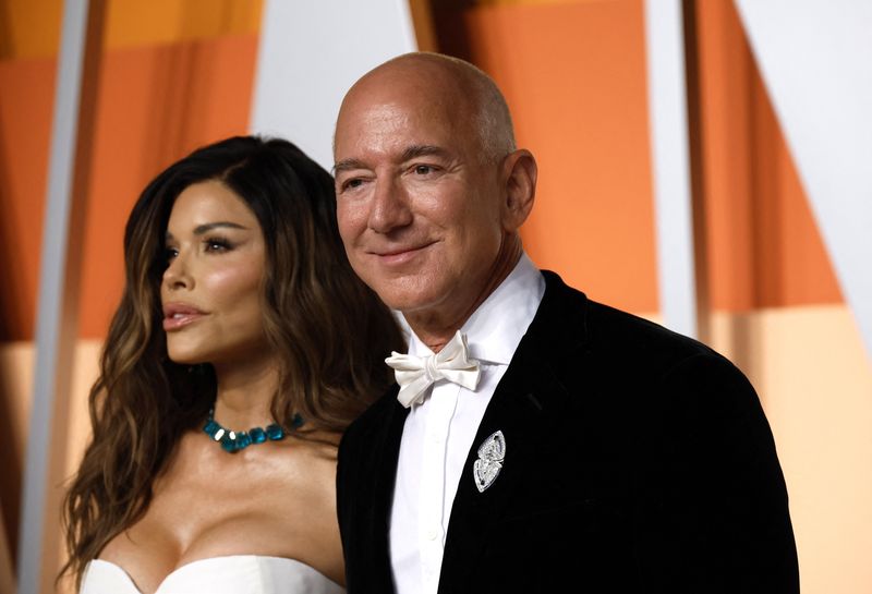 Factbox-Jeff Bezos and Lauren Sanchez's celebrity Venice wedding in facts and figures