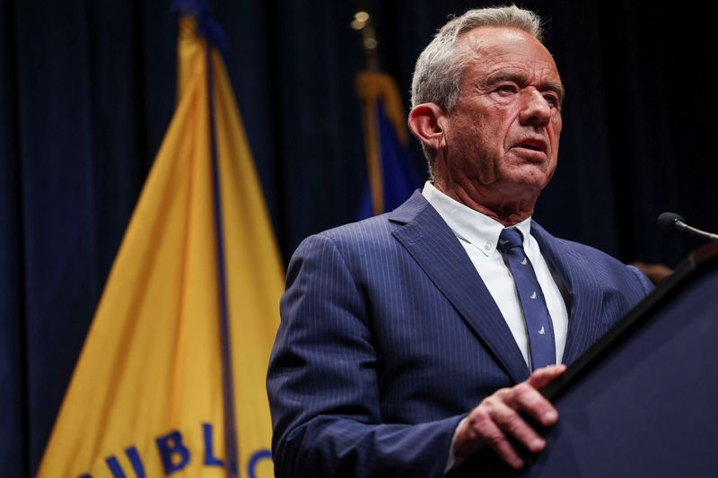 US Health Secretary Kennedy says HHS to launch campaign to encourage wearable devices