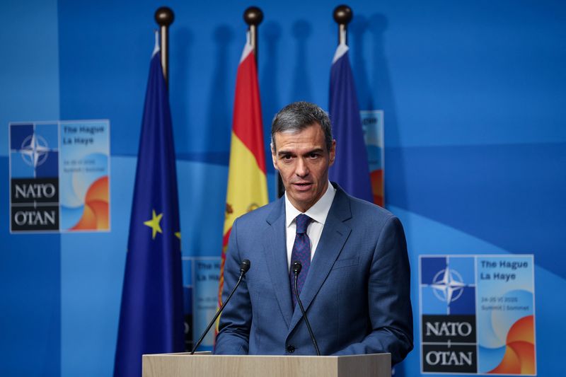 Spain's Sanchez insists current defence spending 'sufficient'