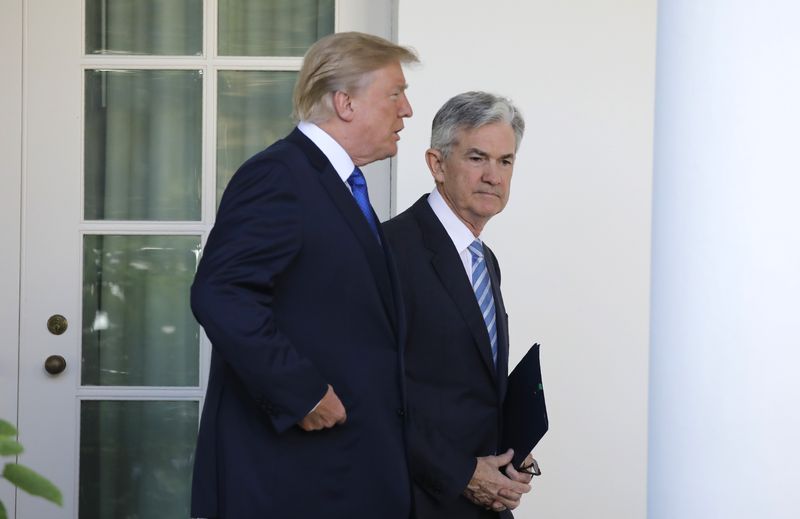 Morning Bid: Trump punches at Powell, dollar recoils