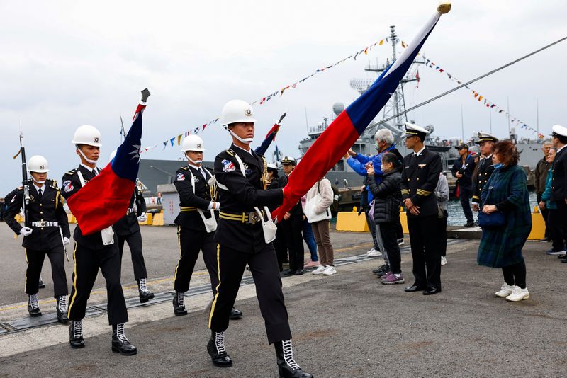 &copy; Reuters. Evento de dia aberto ao público da Marinha de Taiwan, em Yilann 20/3/2025   REUTERS/Ann Wang