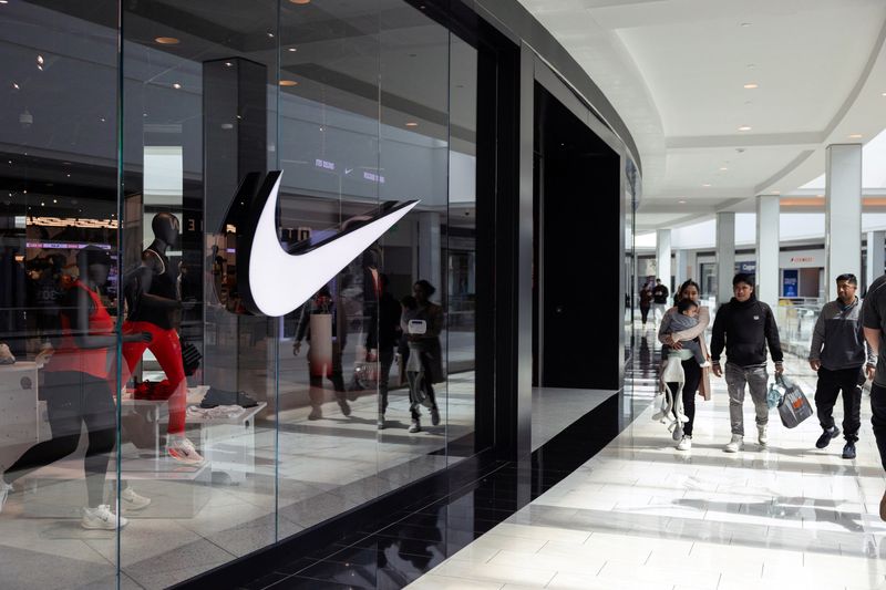Nike Frankfurt shares rise 9% after results; lifts Adidas, Puma