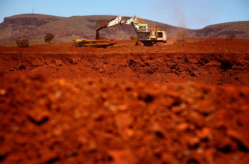 &copy; Reuters. Mina de minério de ferro da Fortescue na Austrália