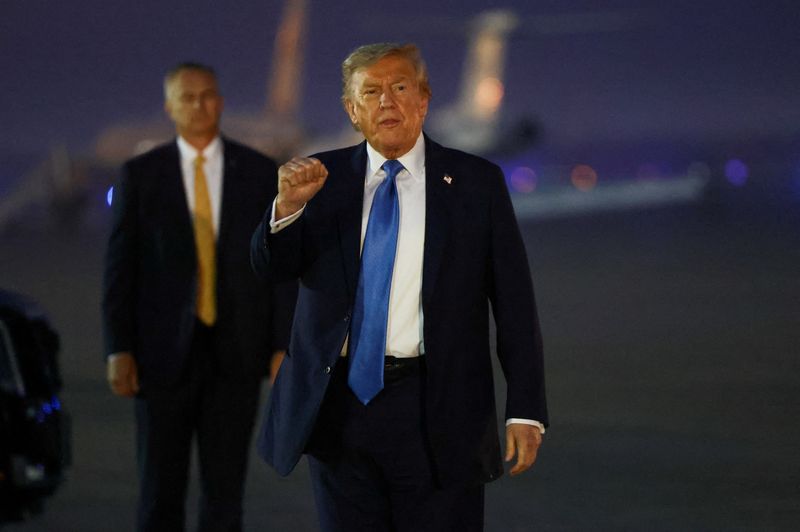 &copy; Reuters. Presidente dos EUA, Donald Trump, em Marylandn17/06/2025nREUTERS/Kevin Lamarque