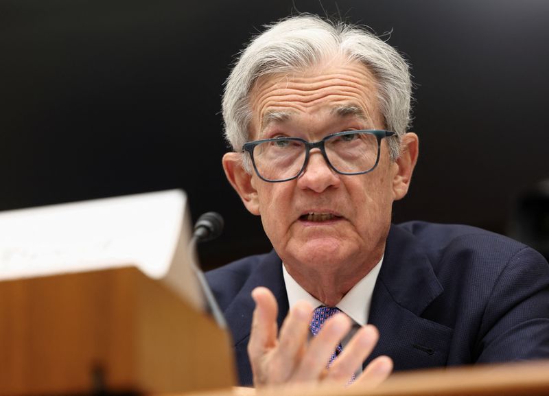 &copy; Reuters. Chair do Federal Reserve, Jerome Powell n24/06/2025. REUTERS/Kevin Lamarque/File Photo