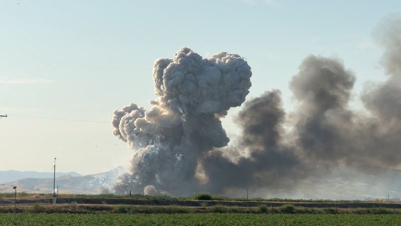 Seven people missing from massive explosion at California fireworks facility