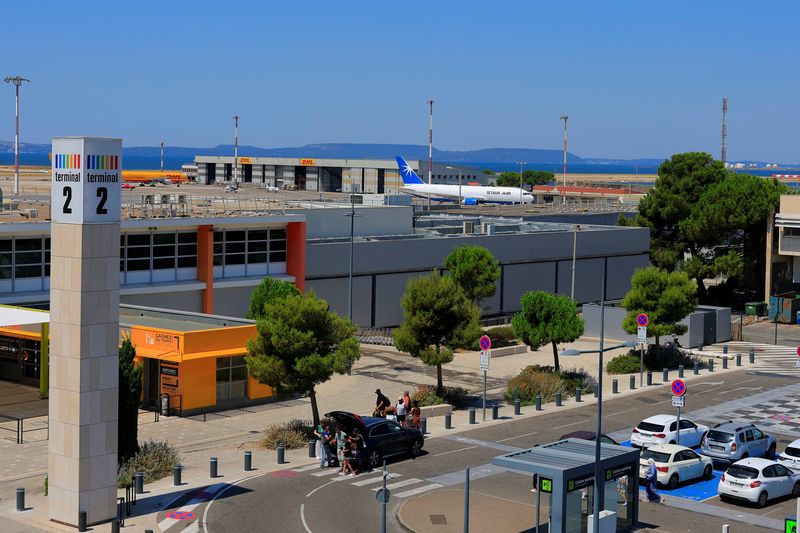 &copy; Reuters. Vista do aeroporto Marseille-Provence, na Françan02/07/2025 REUTERS/Manon Cruz
