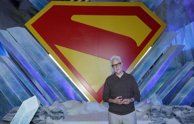 &copy; Reuters. Diretor James Gunn na Californian 28/6/2025   REUTERS/Mario Anzuoni