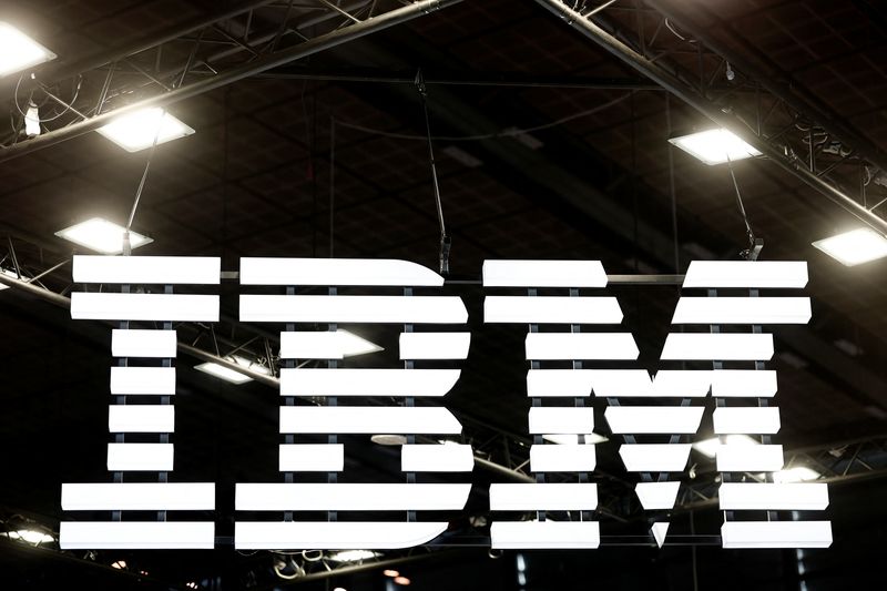 &copy; Reuters. FILE PHOTO: The IBM logo is seen during the Viva Technology conference dedicated to innovation and startups at Porte de Versailles exhibition center in Paris, France, June 12, 2025. REUTERS/Benoit Tessier/File Photo