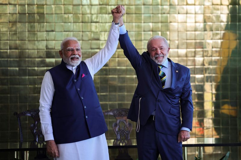 Brazil aims to triple trade flows with India, Lula says