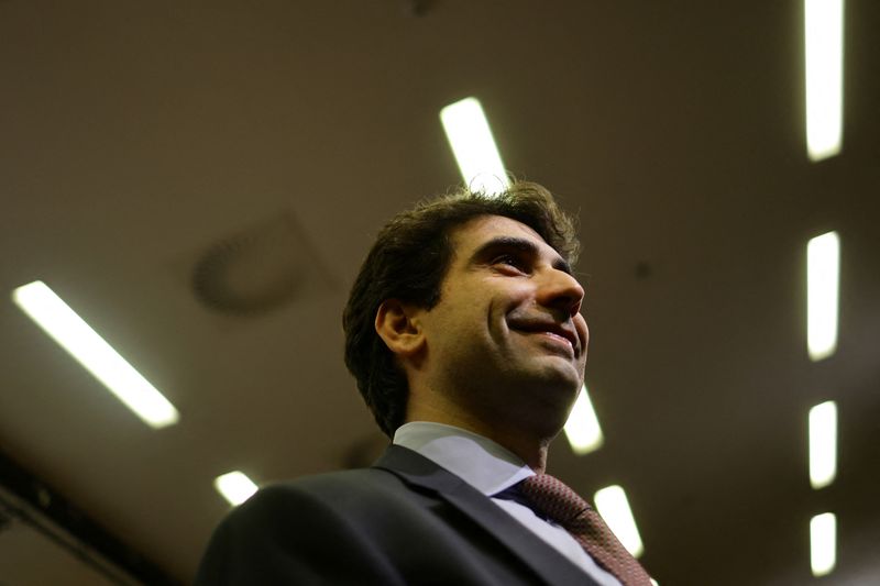 &copy; Reuters. Presidente do Banco Central, Gabriel Galípolon02/04/2025nREUTERS/Ueslei Marcelino