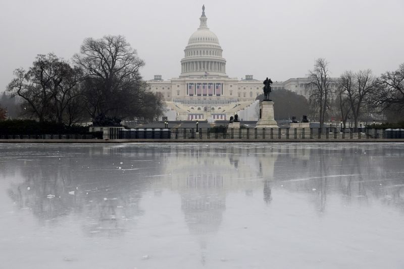 &copy; Reuters. FILE PHOTO: A general view shows the U.S. Capitol building in Washington, U.S., January 19, 2025. REUTERS/Jeenah Moon/File Photo