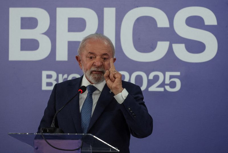 Brazil's Lula pledges reciprocity after Trump tariff announcement