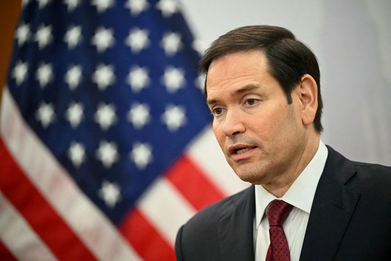 Â© Reuters. US Secretary of State Marco Rubio takes part in a media briefing during the 58th Association of Southeast Asian Nations (ASEAN) Foreign Ministers' meeting and related meetings at the Convention Centre in Kuala Lumpur, Malaysia  on July 10, 2025.     MANDEL NGAN/Pool via REUTERS