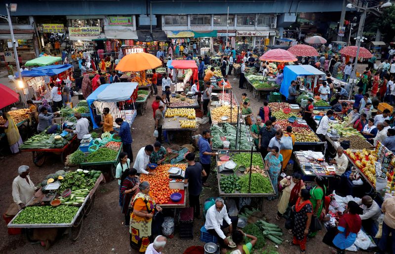 India's June wholesale prices fall for first time in 19 months