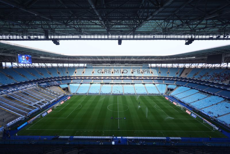 &copy; Reuters. Vista de Arena do Grêmio, em Porto Alegren22/09/2024nREUTERS/Diego Vara