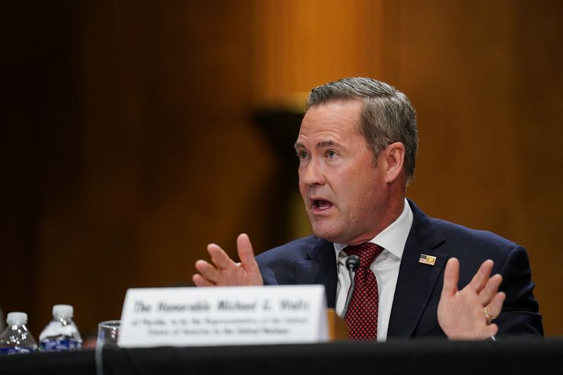 Trump's UN envoy pick Waltz says US needs strong voice to counter China