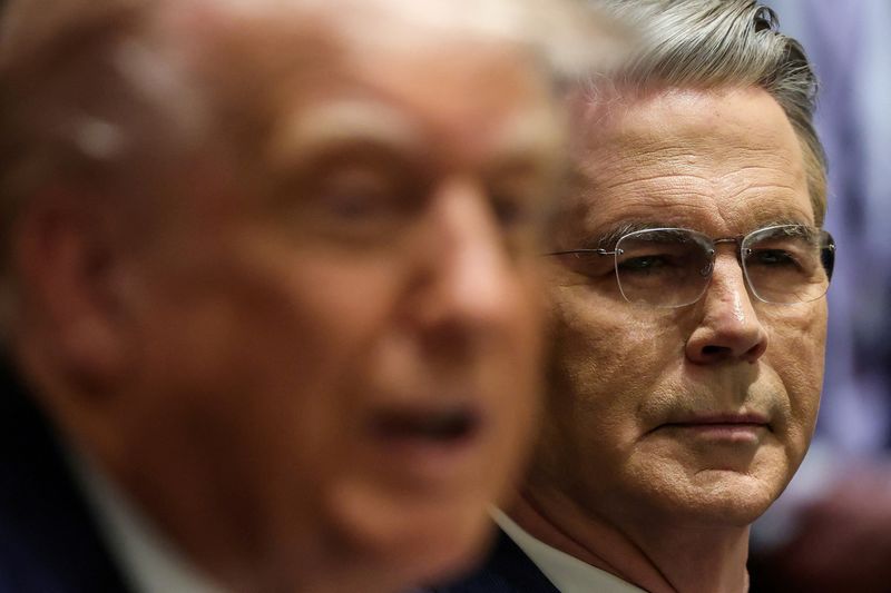 Trump: Bessent an option to replace Fed chair, 'but I like the job he's doing'