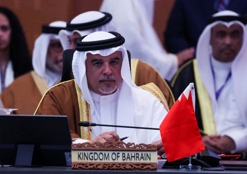 &copy; Reuters. FILE PHOTO: Bahrain's Crown Prince Salman bin Hamad Al Khalifa attends the 2nd ASEAN-GCC Summit at the Kuala Lumpur Convention Centre in Kuala Lumpur, Malaysia, May 27, 2025. REUTERS/Hasnoor Hussain/File Photo