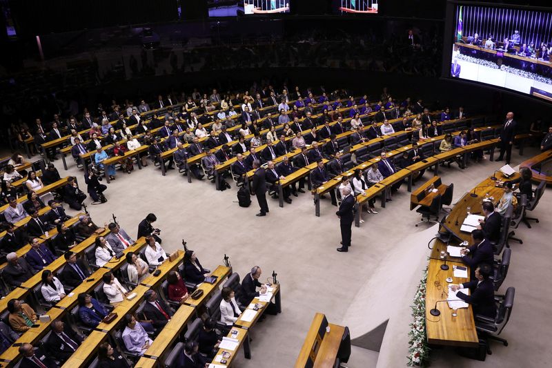 &copy; Reuters. Câmara dos Deputados em Brasílian 11/6/2025   REUTERS/Adriano Machado