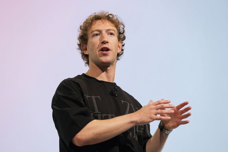 &copy; Reuters. Mark Zuckerberg durante o evento anual Meta Connect Menlo Park, Califórnia, EUA, em 25 de setembro de 2024. REUTERS/Manuel Orbegozo