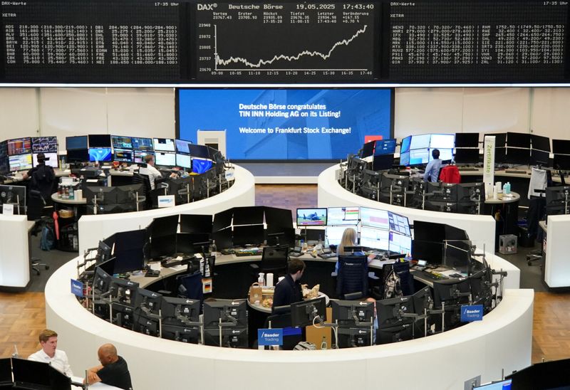 &copy; Reuters. Bolsa de Frankfurtn19/05/2025. REUTERS/Staff/File Photo