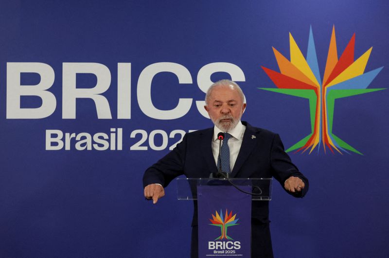 Brazil's Lula says he won't take orders from 'gringo' Trump