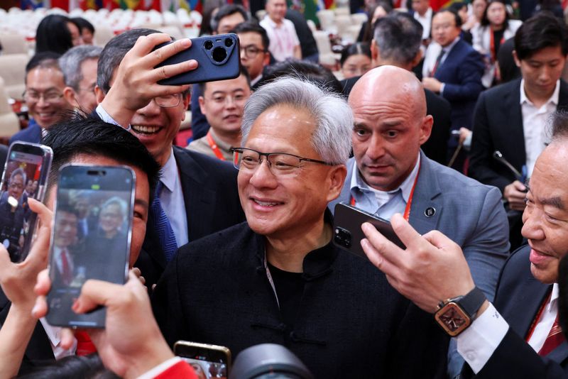 China commerce minister discussed foreign investment, AI at meet with Nvidia CEO