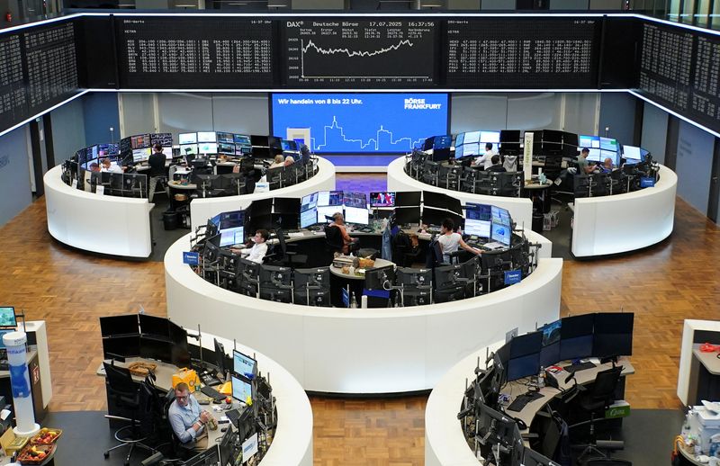 &copy; Reuters. Bolsa de Frankfurtn17/07/2025.  REUTERS/Wolfgang Rattay/File Photo