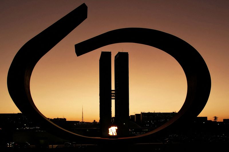 &copy; Reuters. Edifício do Congresso Nacional, em Brasílian18/06/2024nREUTERS/Adriano Machado