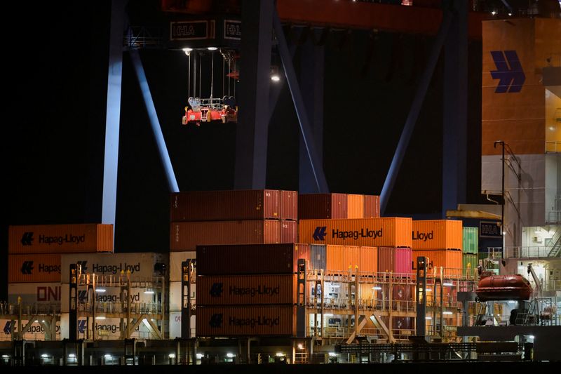 &copy; Reuters. Porto de Hamburgo, Alemanhan17/02/2025. REUTERS/Fabian Bimmer/File photo