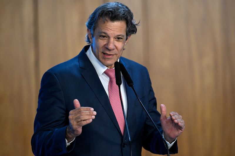 &copy; Reuters. Ministro da Fazenda, Fernando Haddadn10/07/2025nREUTERS/Mateus Bonomi