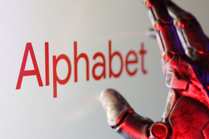 &copy; Reuters. O logotipo da Alphabet é visto nesta ilustração tirada em 16 de fevereiro de 2025. REUTERS/Dado Ruvic