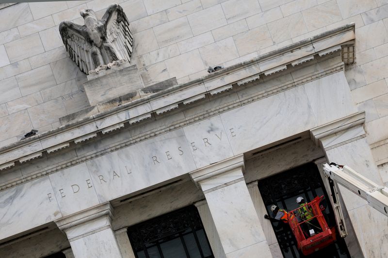 &copy; Reuters. Sede do Federal Reserve, em Washingtonn14/07/2025nREUTERS/Jonathan Ernst