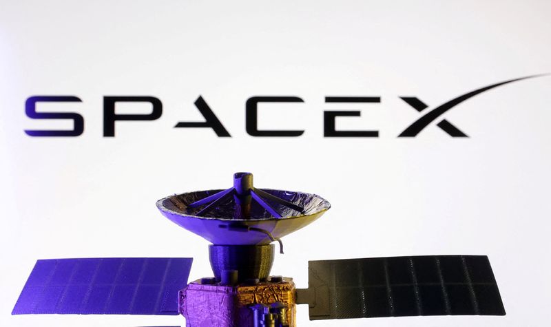 &copy; Reuters. Logo da SpaceXn10/3/2025 REUTERS/Dado Ruvic/Ilustração/Arquivo